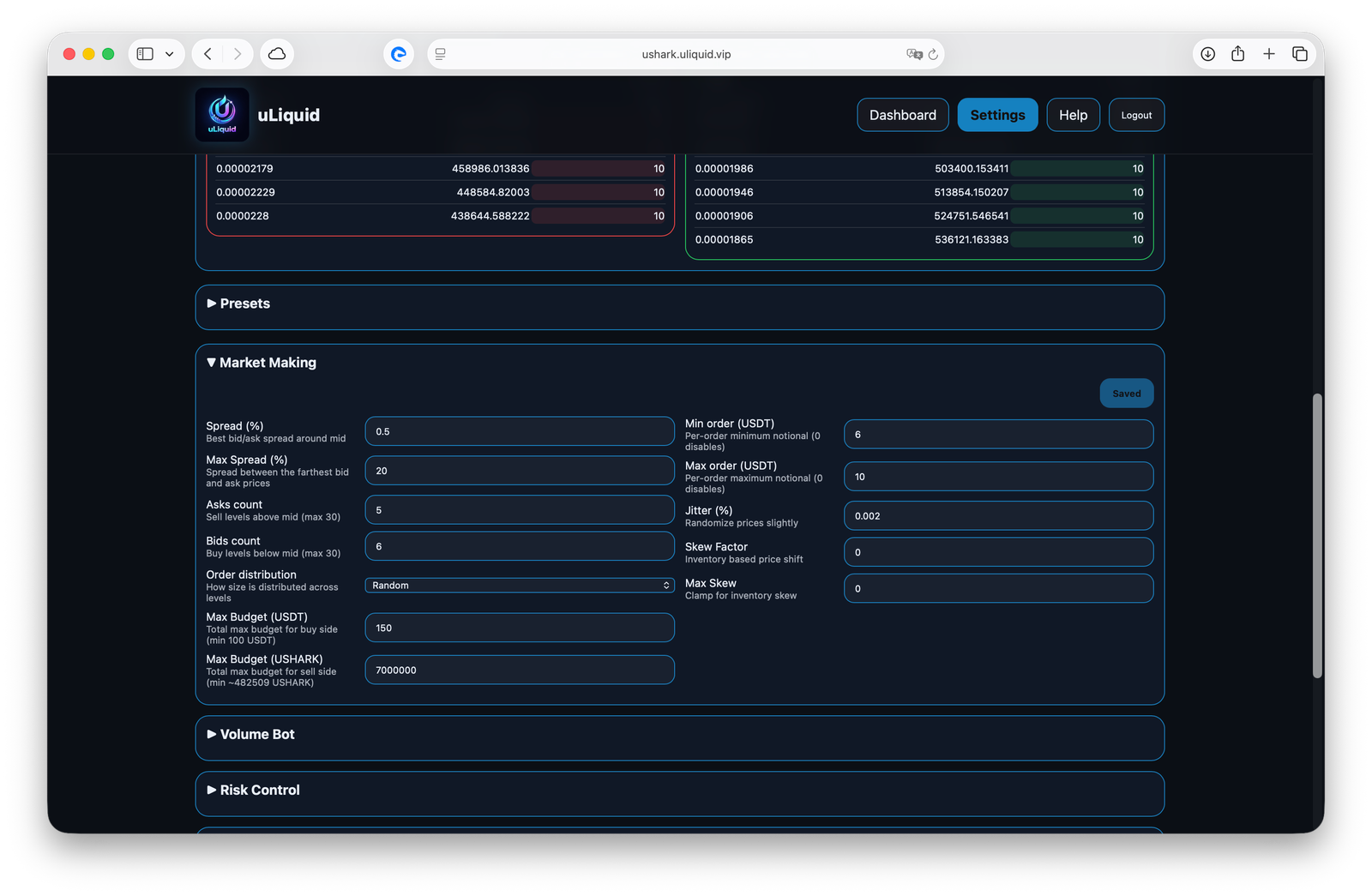 Strategy Editor screenshot